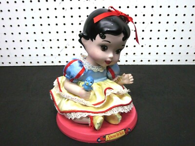 Disney Brass Key Royal Nursery Princess Snow White Keepsake Porcelain Doll