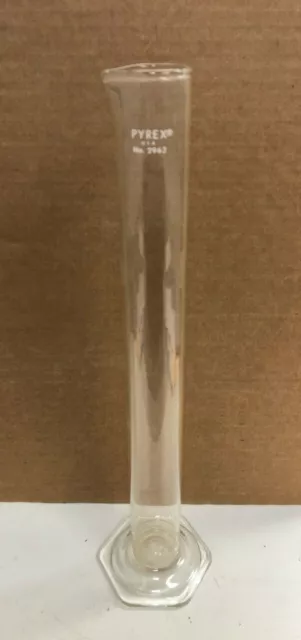 Cylindre de mélange gradué Pyrex 2962 laboratoire de chimie