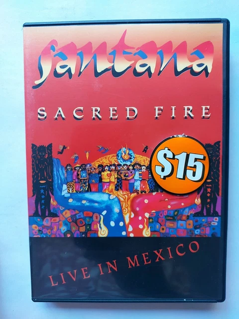 SANTANA - SACRED Fire Live In Mexico DVD BRAND NEW $17.95