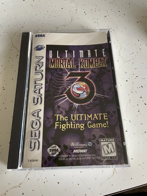 Ultimate Mortal Kombat 3 – SEGA Saturn – Version PAL Complète (CIB) – Très Bon état