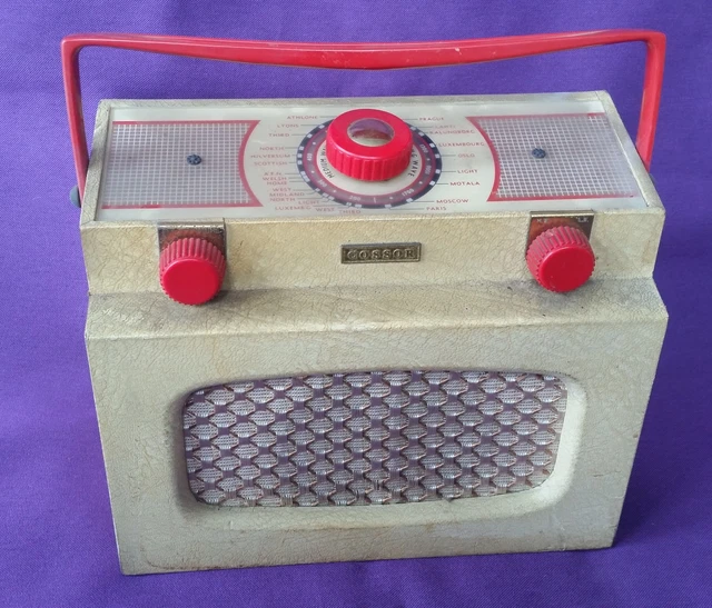 1956’s COSSOR 543 MELODY COSSOR 543 MELODY Portable - RARE - Vintage, MW/LW, Battery