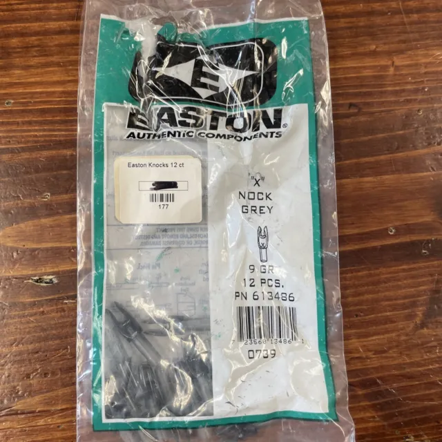 Easton Authentic Components X Nock Grey 9 Grain 12pcs