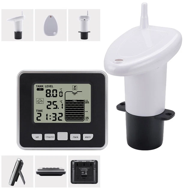 Water Level Container Tracking EFFICIENT WATER TANK Level Gauge Keep Track of Water Levels and Indoor ...