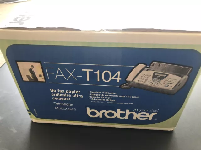 BROTHER -Fax Machine - T104 - Unopened 3