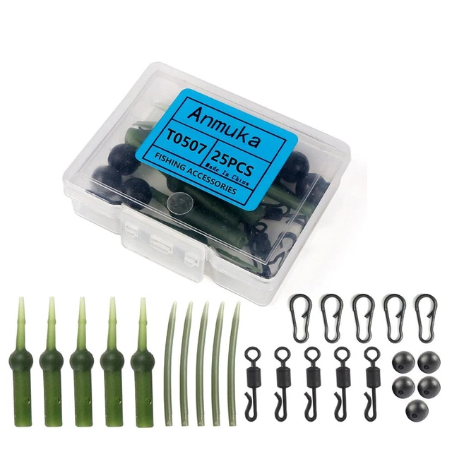 Mix 50PCS -Anneau De Pêche à La Carpe, Pivotant, Avec Anneau à