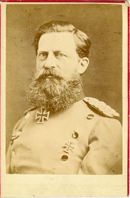 Germany, Emperor Frederick III, ca.1885, Cabinet Card, Vintage Albumen Print Germany, Emperor Frederick III, ca.1885, Cabinet Card, Vintage Albumen Print