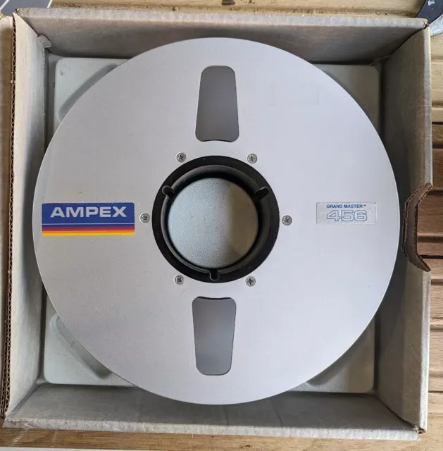 10.5" X 2" Ampex 456 Grand Master Nab Metal Tape Empty Reel #2