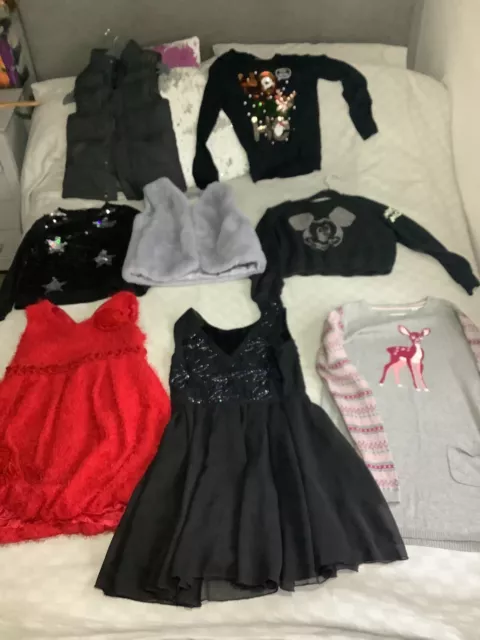 pacchetto vestiti ragazze x8 età 8-9 anni