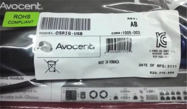 1Pc New Avocent Dsriq-Usb Kvm Switch Usb Server Interface Module Sim cw