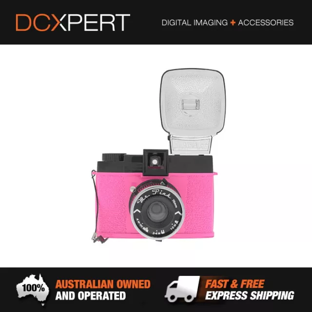 Lomography Diana F+ Medium Format Camera (Mr. Pink) (Hp700Mrp)