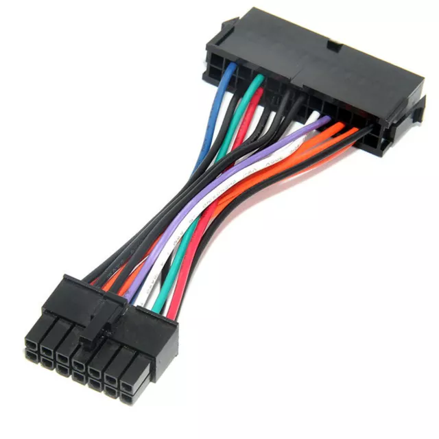 F36 Adapter Kabel 24pin auf 14pin Strom für Lenovo Medion ATX Mainboard Netzteil