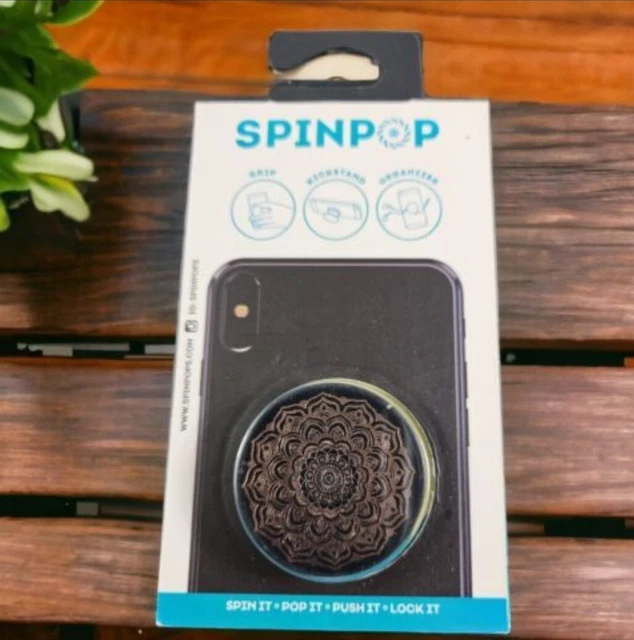 New Spin Pop Phone Holder, Grip, Kickstand, Black,Rose Gold,Multicolor,Metallic