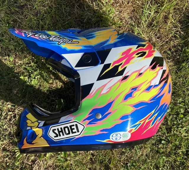 SHOEIトロイリー デザインズコラボ ヘルメットVF-X2 ジェフマタ
