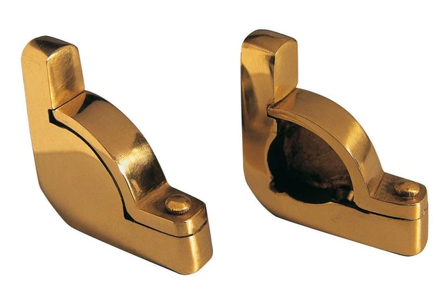 Occhiello angolare triangolare ottone li+re
