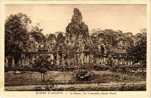 CPA AK Cambodia Le Bayon, Overview INDOCHINA (1283643)