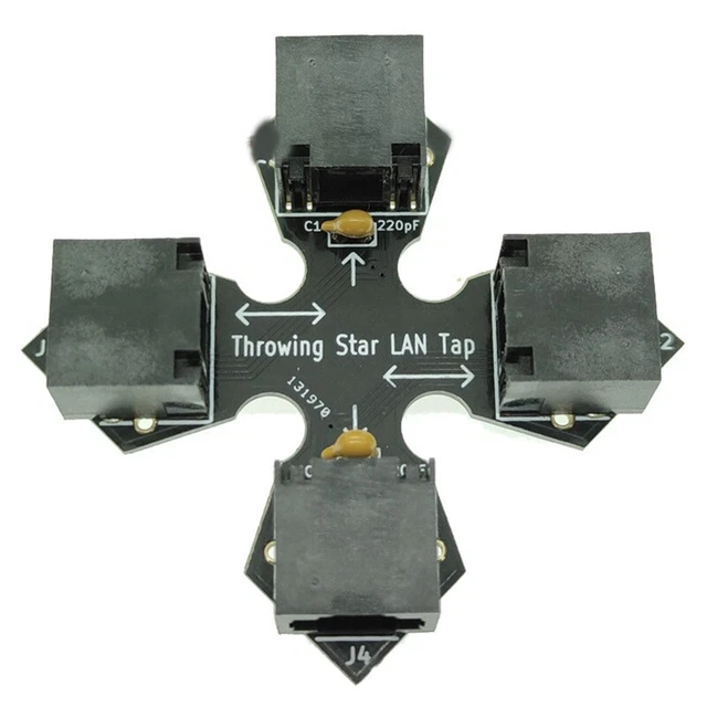 Network Packet Capture Tool LAN Throwing Star Instructions Together V3V5