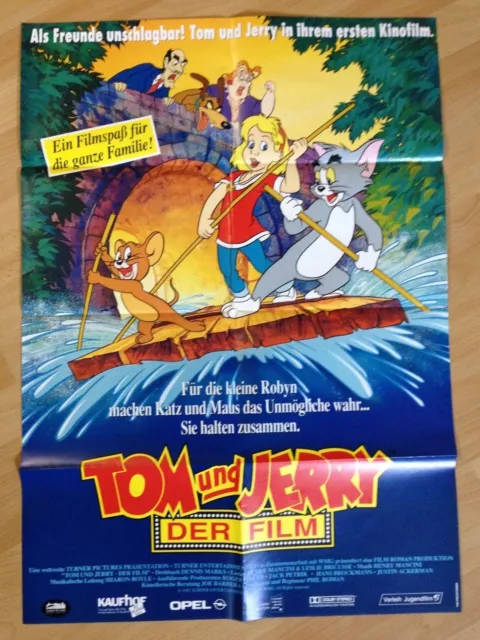 Filmposter * Kinoplakat * A1 * Tom und Jerry - Der Film * EA 1992