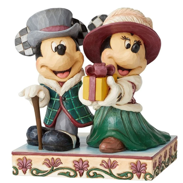 Enesco - Figurine Collection Mickey et Minnie Bateau cygne