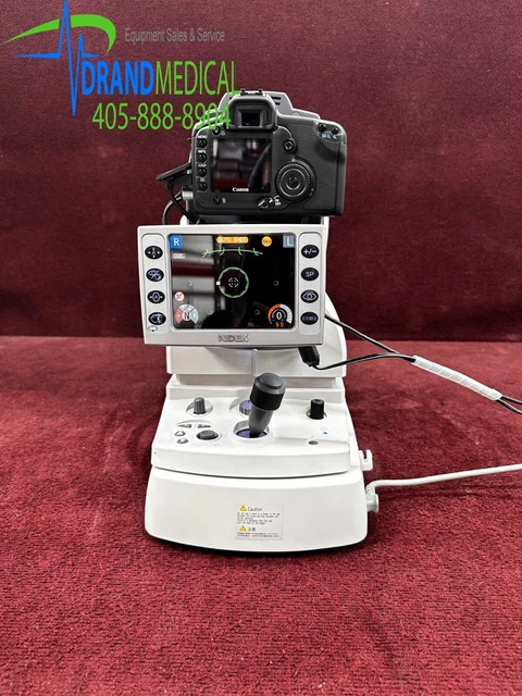 NIDEK AFC-210 AUTO FUNDUS CAMERA with Canon EOS 5D camera (C3-2)