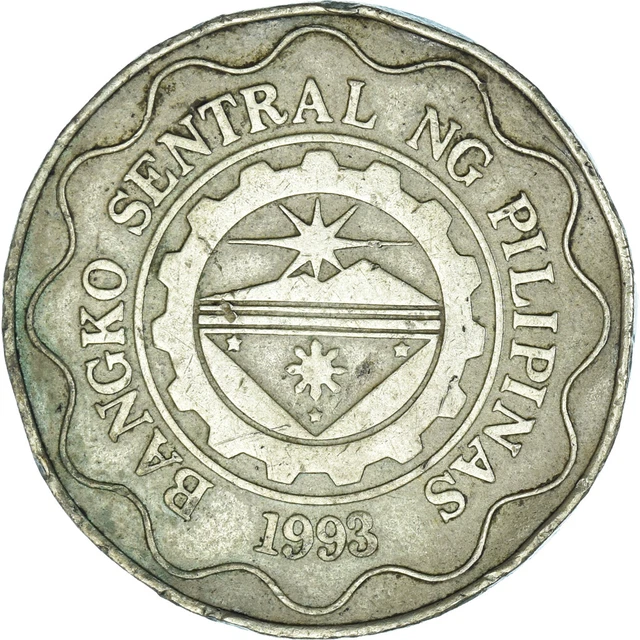 [#1142243] Coin, Philippines, 5 Piso, 1995, EF, Nickel-brass