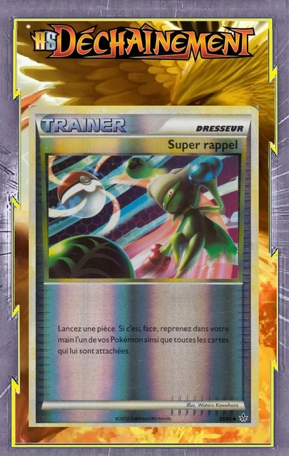 Super Reverse Reminder - HS02:Unleashing - 83/95 - French Pokemon Card