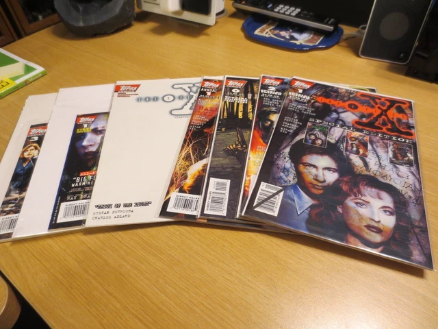 The X-Files Lot of 7 Digests and Special Editions Published by Topps Comics 1995