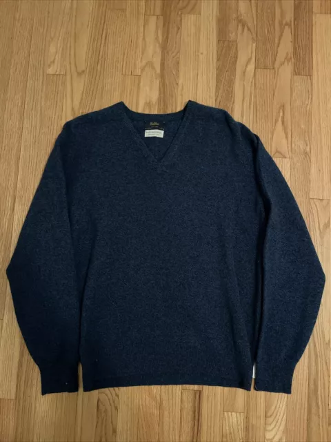 VINTAGE SULKA LAMBSWOOL Sweater Made In Scotland Men’s Large $100.00 ...