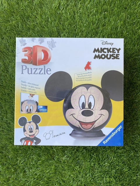 RAVENSBURGER 3D PUZZLE Ball Disney Mickey Mouse Easyclick | 77 Teile ...