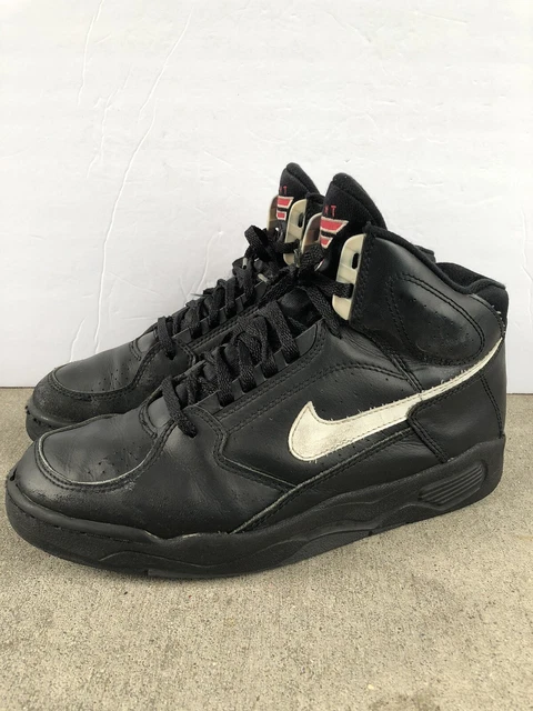 ORIGINAL 1992 NIKE Air Flight Size 10 black Red Pippen OG Shoes
