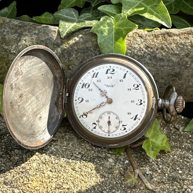 Montre Gousset Ancienne - À Restaurer - Pièce Vintage Sans Marque