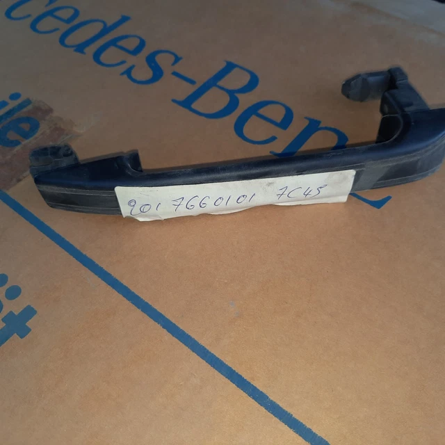 Mercedes W140 Griffleiste Heckklappe Zierleiste 744 Silber 1407500327 Original