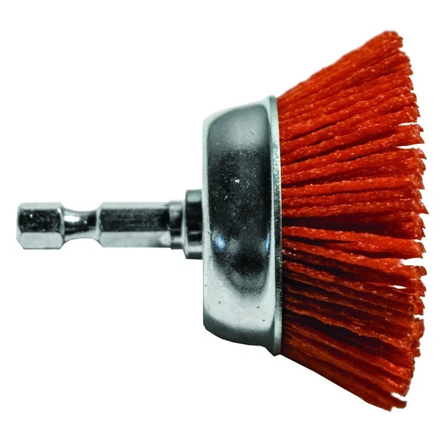 Century Drill & Tool 77231 3" 80 Grit Nylon Strait Cup Brush