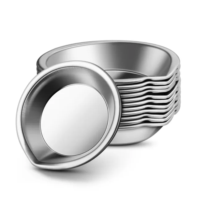 paint tray palette Metal Tray Small Round Paint Tray for Artist Paint Mixing