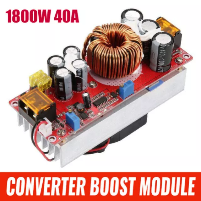 1800W DC DC Voltage Converter CV Boost Converter Step Up Module Power Supply 40A