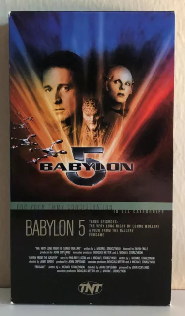 Babylon 5 VHS For Your Emmy Consideration FYC 1998 Three episodes TNT