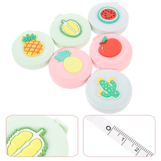 6 Pcs Fabric Sewing Ruler Tape Measure Measuring Tape Kids Flexible