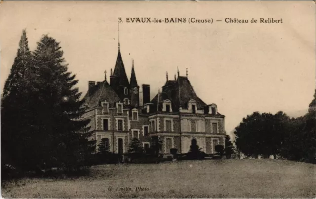 CPA Evaux les Bains Chateau de Relibert FRANCE (1050332)