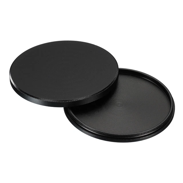 58 mm filtro de lente pila tapa pila de filtro funda protectora negra