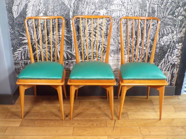 BROC & Co : meubles et objets vintage des années 1950, 1960 et 1970 -  Chaises escabeau et tabourets marche pied