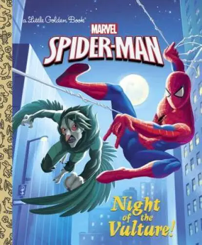 Night of the Vulture! (Marvel: Spider-Man) (Little Golden Book) - ACCEPTABLE