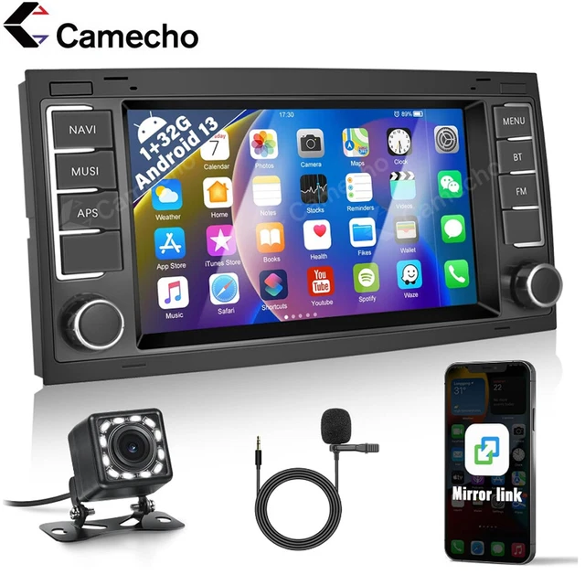 Radio Android Touareg Radio Android 15 Para VW Touareg 2004-2011 Y Transporter T5 Multivan 2004-2009 – Pantalla 7″ IPS, CarPlay Inalámbrico, GPS Radio Android Touareg Radio Android 15 Para VW Touareg 2004-2011 Y Transporter T5 Multivan 2004-2009 – Pantalla 7″ IPS, CarPlay Inalámbrico, GPS