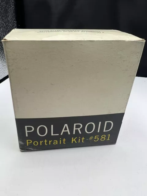 Polaroid Portrait Kit #581 for Polaroid Automatic Land Camera In Box New Vintage