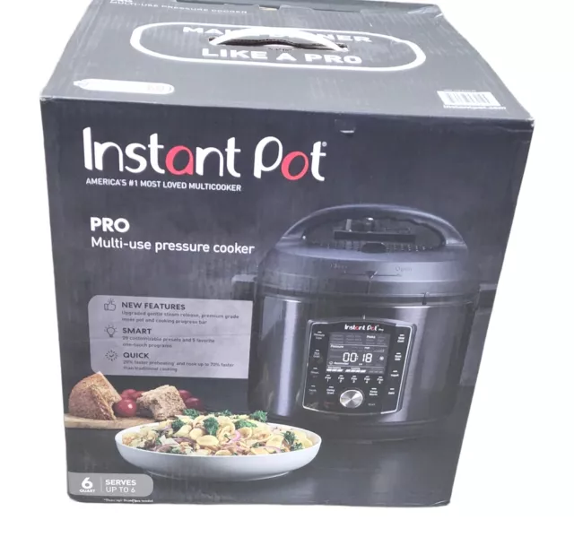 Instant Pot Pro 6QT Electric Pressure Cooker