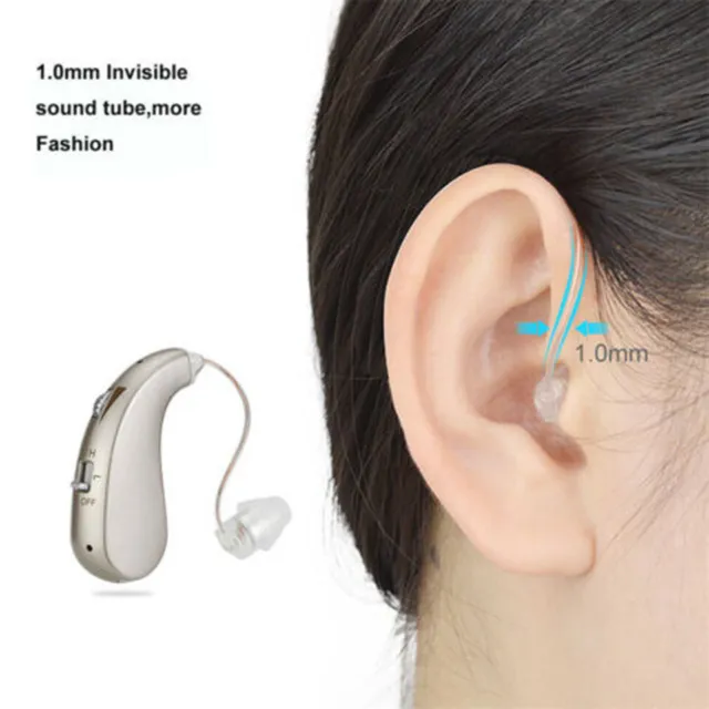 Kit de audífonos audífonos amplificador de voz de sonido detrás de la oreja