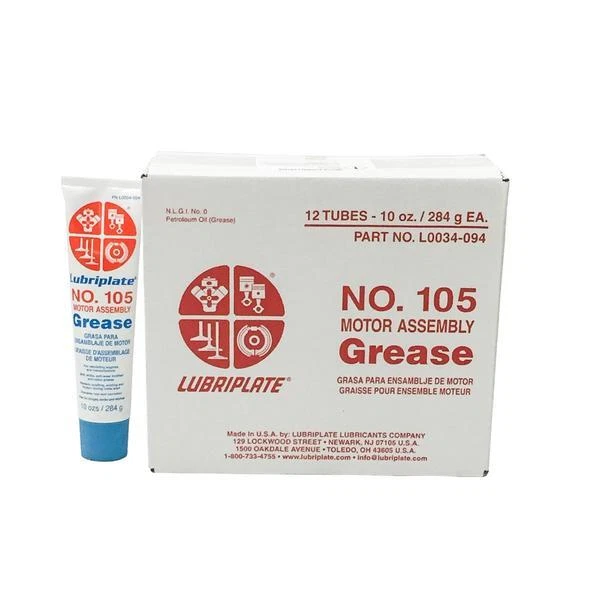 LUBRIPLATE L0034094 NO. 105 Motor Assembly Grease 10 oz C105 16.99