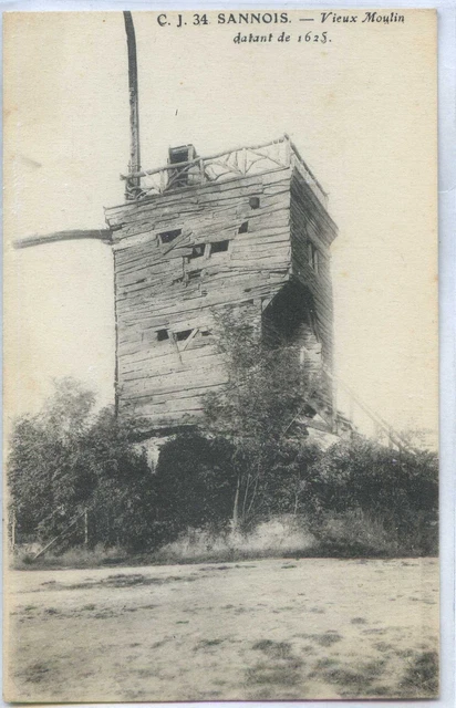 CP 95 VAL-D'OISE - Sannois - Vieux Moulin datant de 1625