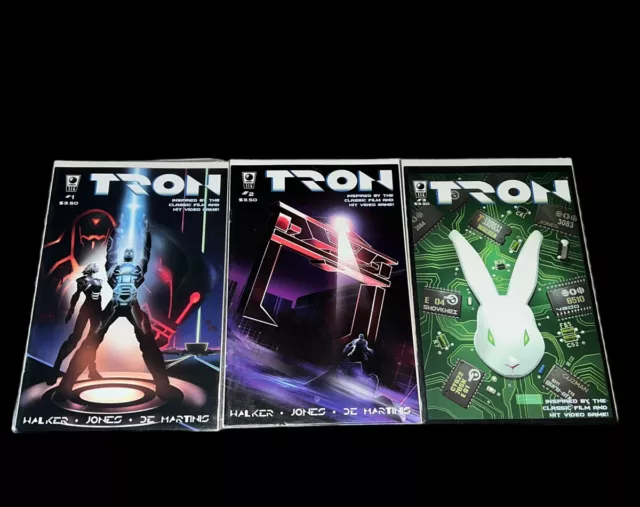 SIG Tron #1 2 3 Lot Near Mint NM Unread Comic Books Comics 2006