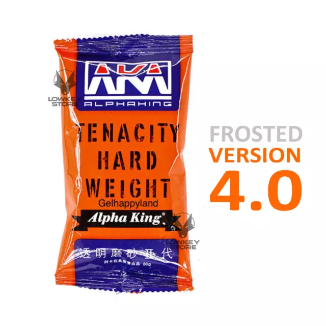 Alpha King AKA v4.0 7-8mm Gel Balls Hardened WHITE Frosted 7-8mm Gels 10,000pcs