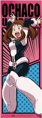 Mon Héros Academia Ochaco Bataille Suit Humain Animé Mur Motif Affiche GE-28019