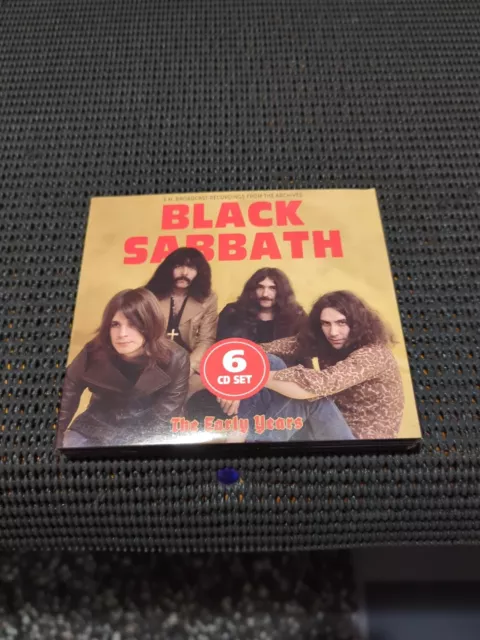 Black Sabbath 6 CD Set The Early Years 2023.